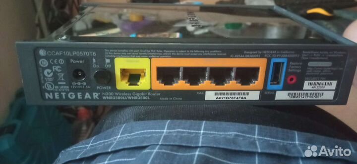 Wifi роутер netgear n300 WNR3500L