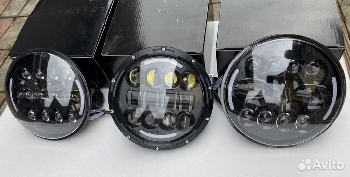 Фары LED Нива 4х4