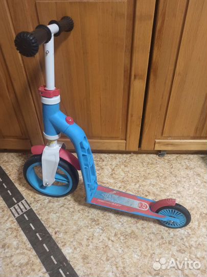 Самокат беговел 2 в 1 Scoot and Ride двухколёсный