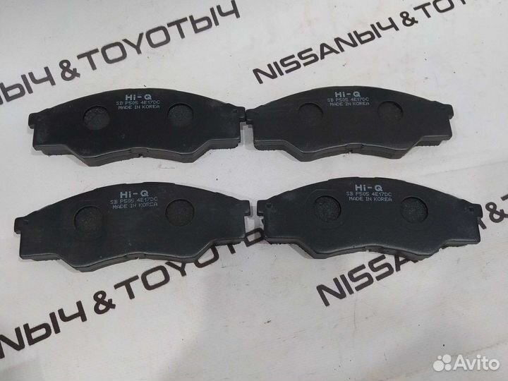 Колодки тормозные передние Toyota Hilux