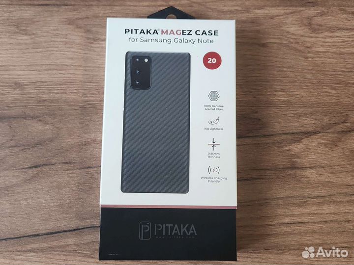 Чехол Pitaka Galaxy Note 20 в наличии