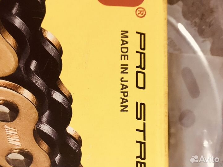 Комплект :Цепь did 525 со звёздами