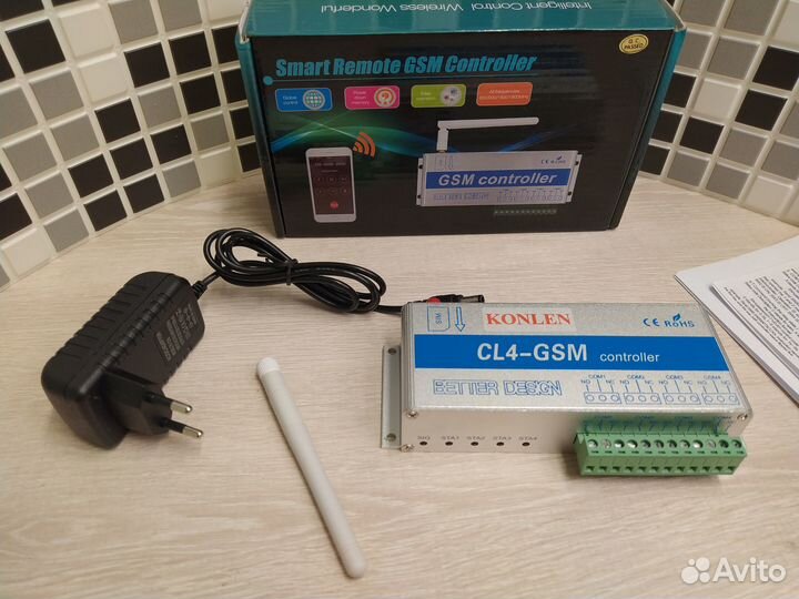 GSM модуль управления GSM на 4 канала CL4 GSM