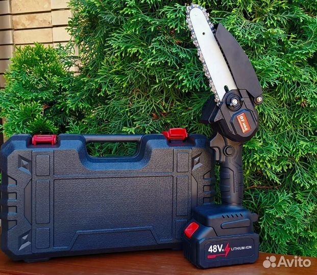 Электропила цепная аккумуляторная