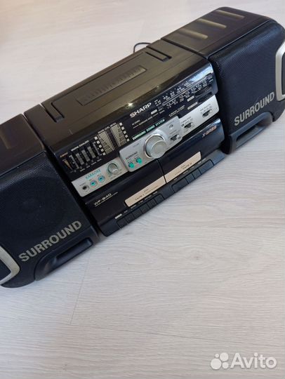 Двухкассетный магнитофон sharp WF-940W