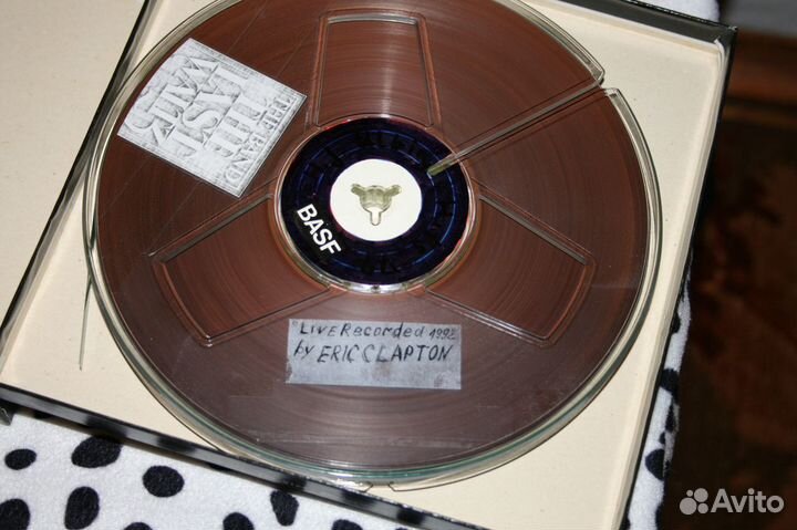 Катушка Концертной записью E.Clapton. 92 г