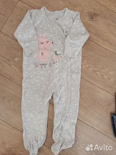 Пакет вещей на девочку 7-12 мес