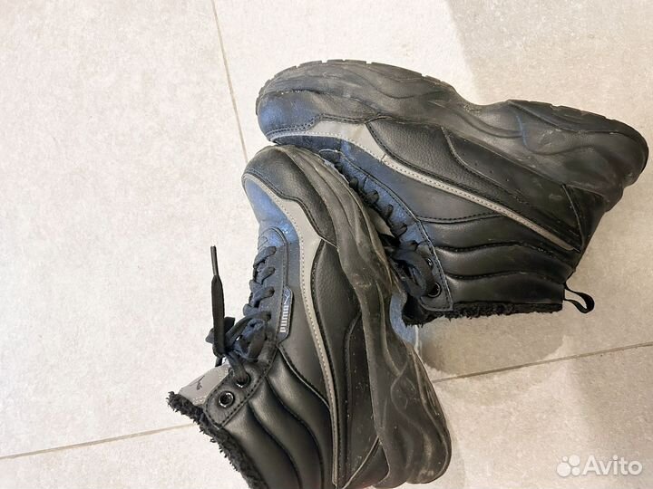 Ботинки зимние puma женские 37