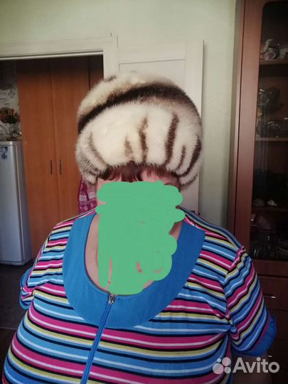 Шапка норковая женская