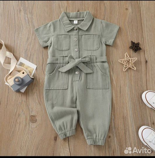 Джинсовый комбенизон детский