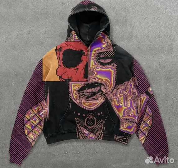 Худи оверсайз y2k