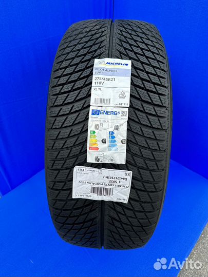 Michelin Pilot Alpin 5 SUV 275/45 R21 и 315/40 R21 115V