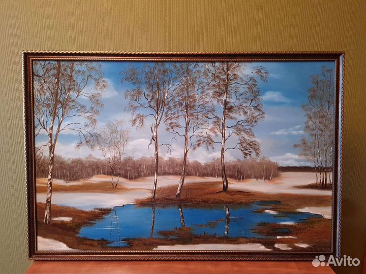 Картина маслом пейзаж