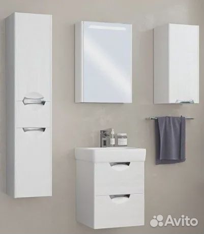 Тумба с раковиной aquaton (Акватон) 1a2117k1siw70