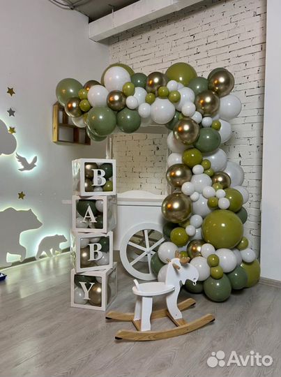 Оформление шарами, офиса, магазина, открытия