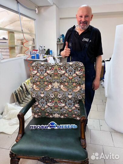 Перетяжка диванов Москва, обивка мебели, кроватей