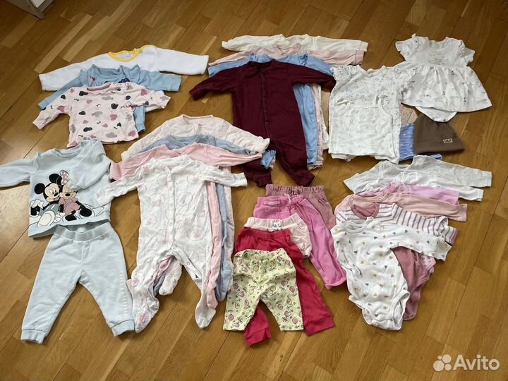 Одежда на девочку 68-74