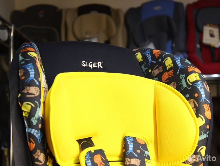 Автокресло детское siger Натилиус art 0-18 кг