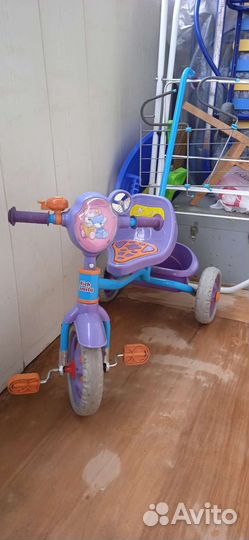 Детский велосипед 3хколесный