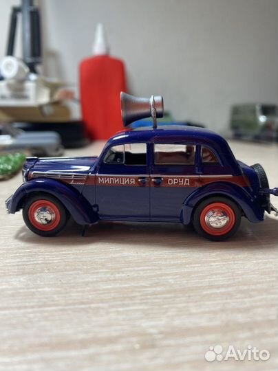 Автомобиль на службе Москвич-400-420 оруд