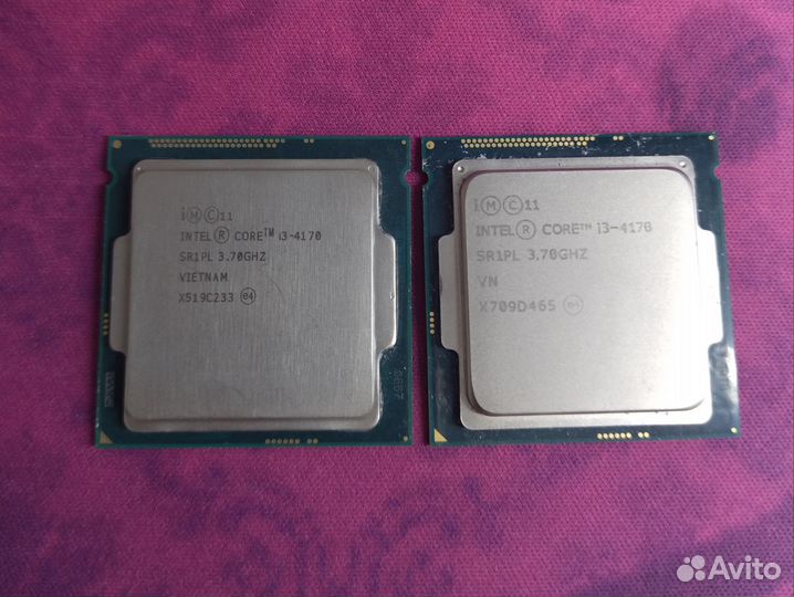 Процессор intel core i3 4170