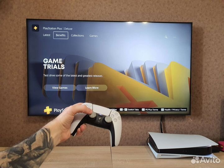 Подписка ps plus dеlux eа play 24/ PS4 l PS5