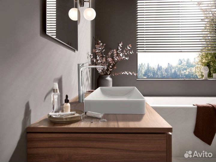 Смеситель для раковины hansgrohe 75040000 Хром