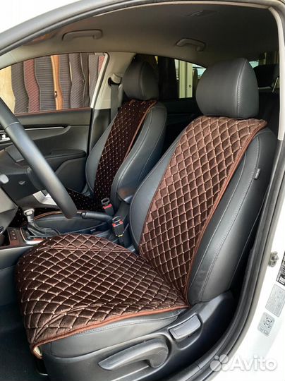 Накидки на сиденья из алькантары