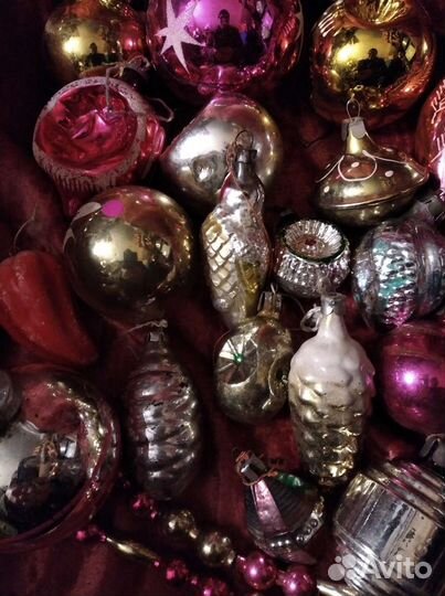 Ёлочные игрушки СССР