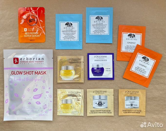 Пробники Lancome, Clarins, L’Occitane и др