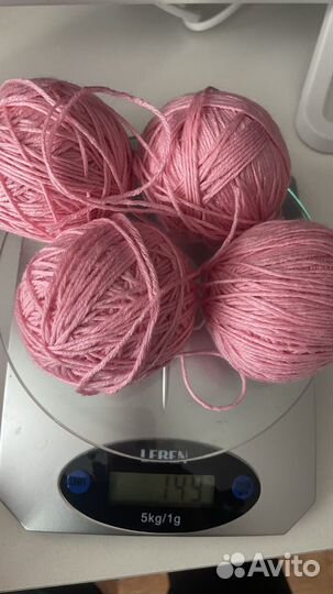 Бобинная пряжа Меринос Италия
