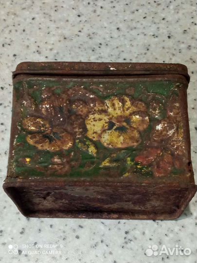 Старинная баночка для чая