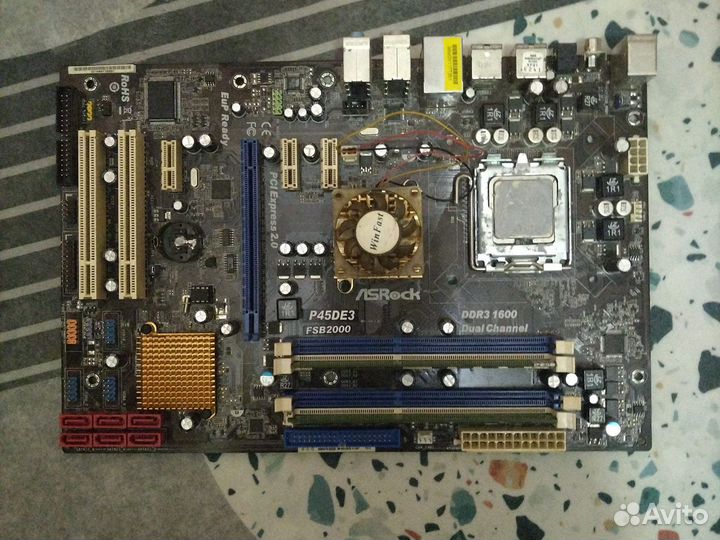 Материнская плата с процессором e8400