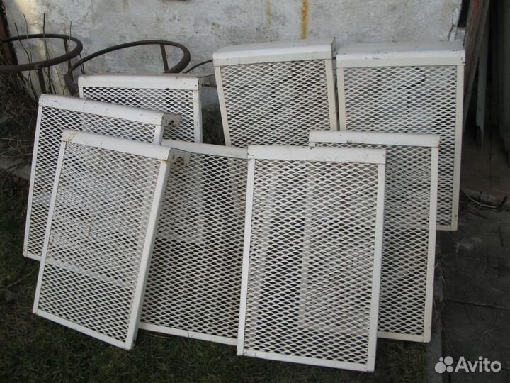 Декоративные решётки на чугунные батареи