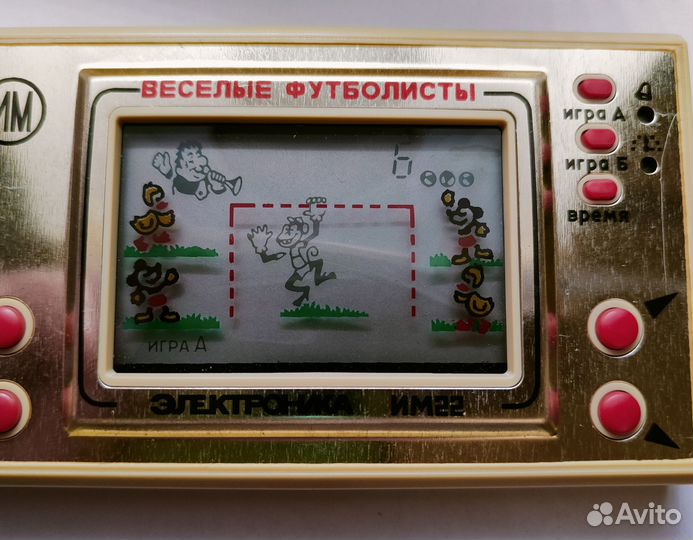 Игра Электроника СССР веселые футболисты 1993