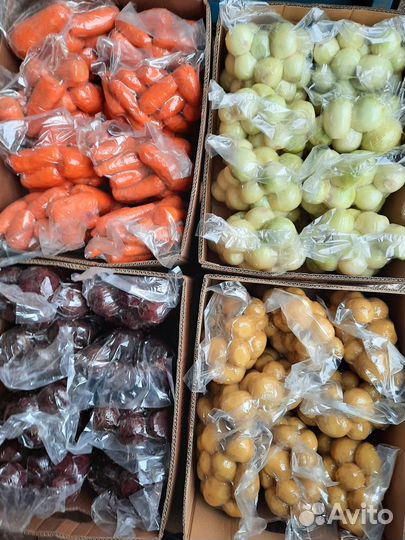 Овощи в вакуумной упаковке