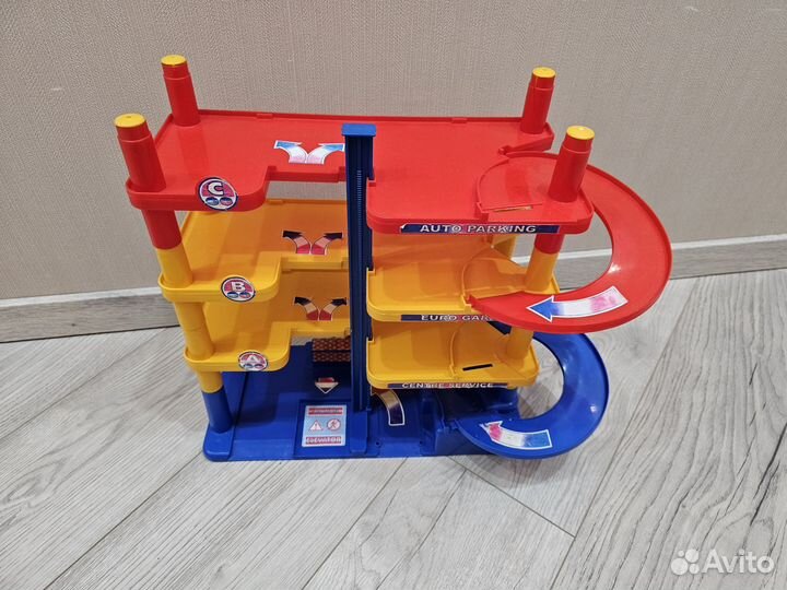 Трек паркинг парковка детский