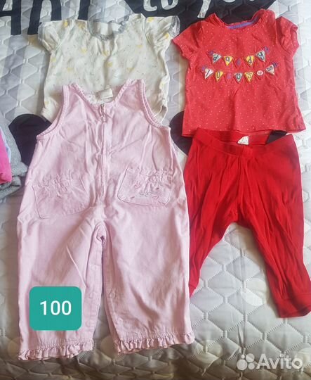 Одежда для девочки от 6 до 24 месяцев