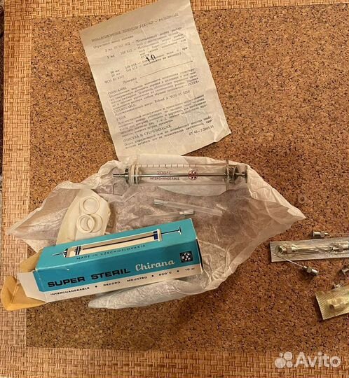 Шприц Рекорд. Новый с новыми иглами