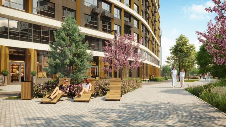 2-к. квартира, 77,3 м², 4/16 эт.