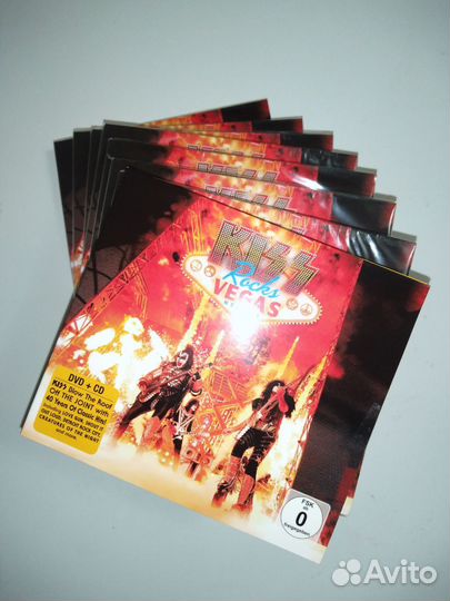 CD + DVD. Kiss. Два диска