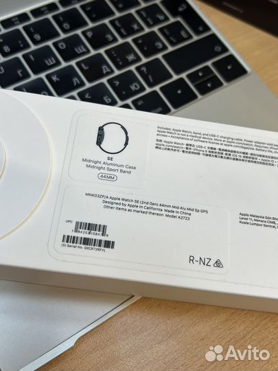 Apple watch se 44mm 2nd gen черные новые