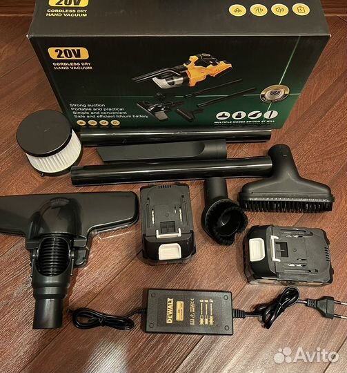Пылесос Dewalt аккумуляторный