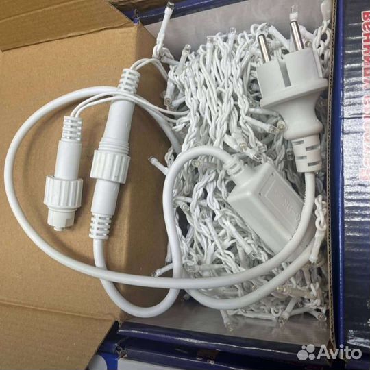 Гирлянда бахрома светодиодная