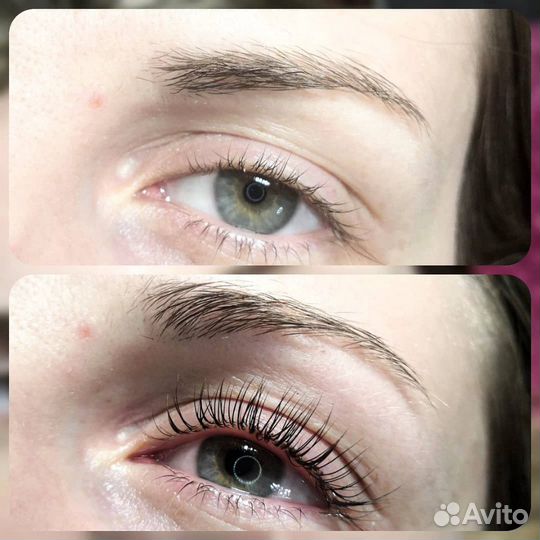 Наращивание ресниц биотатуаж бровей