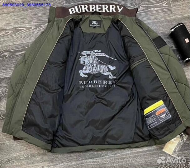 Мужская куртка Burberry весной 48,50,52