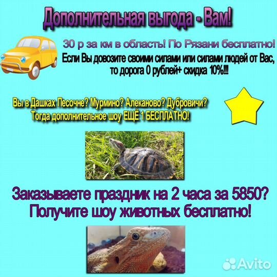 Аниматоры Рязань и Рязанская область