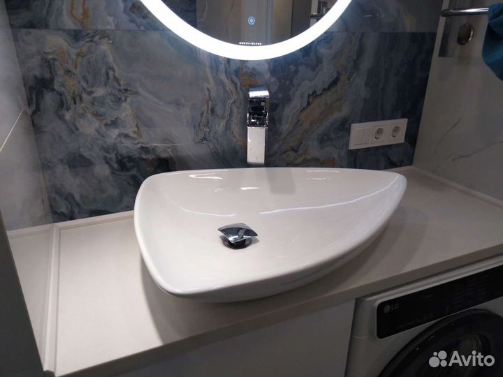 Барная стойка из искусственного камня