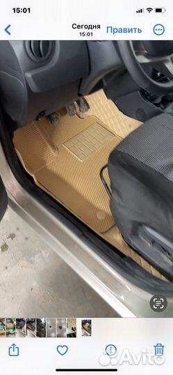 Автоковрики в салон Chevrolet Evanda