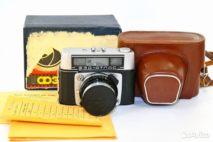 Фэд-Атлас редкий дальномерный фотоаппарат СССР